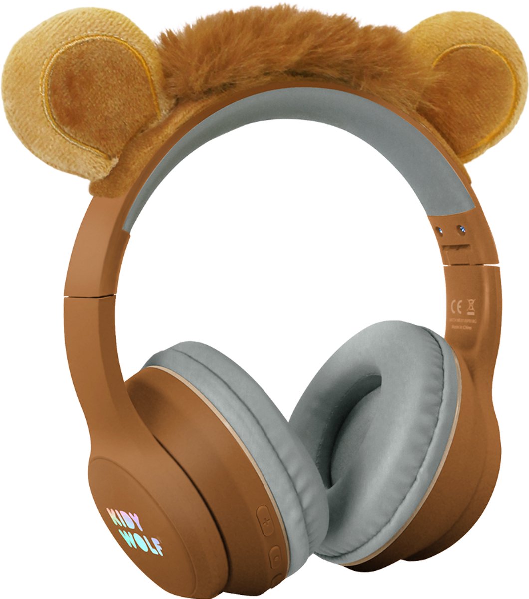 KIDYEARS hoofdtelefoon dier - leeuw