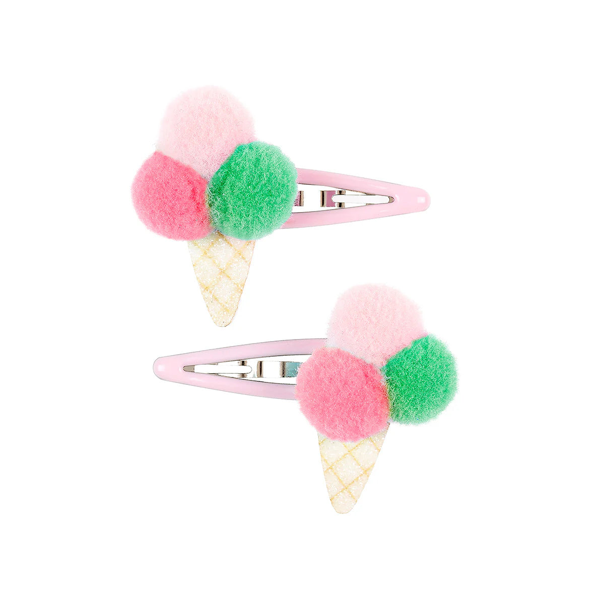 SOUZA Icecream haarclips - mint