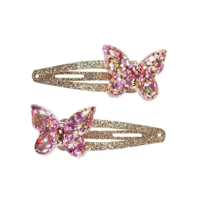 SOUZA Wiep haarclips - butterfly pink