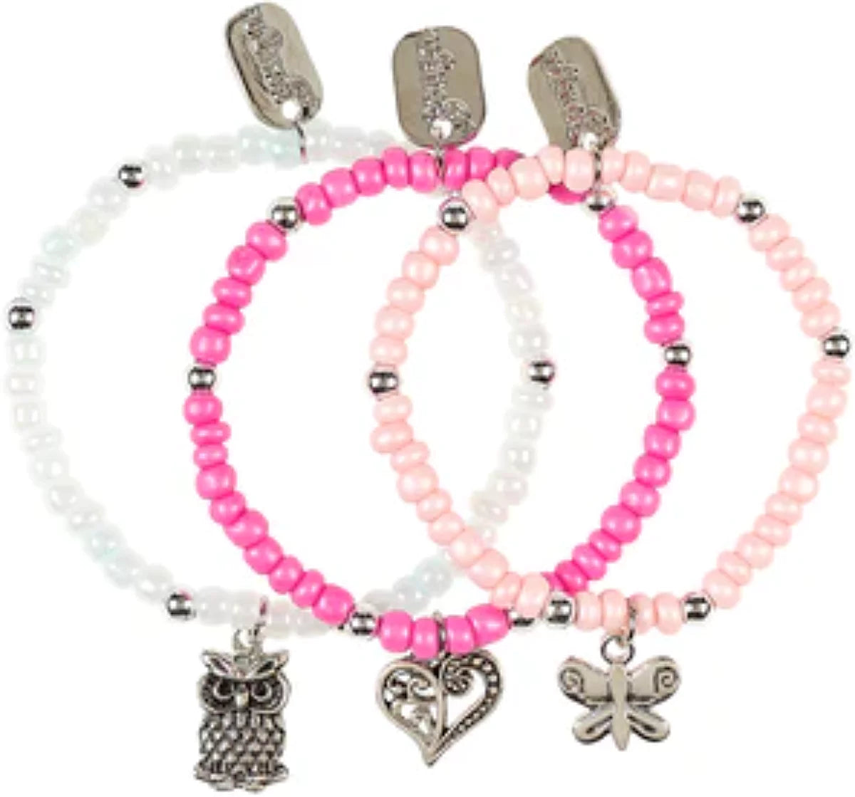 SOUZA Vera armbanden 3st.- pastel