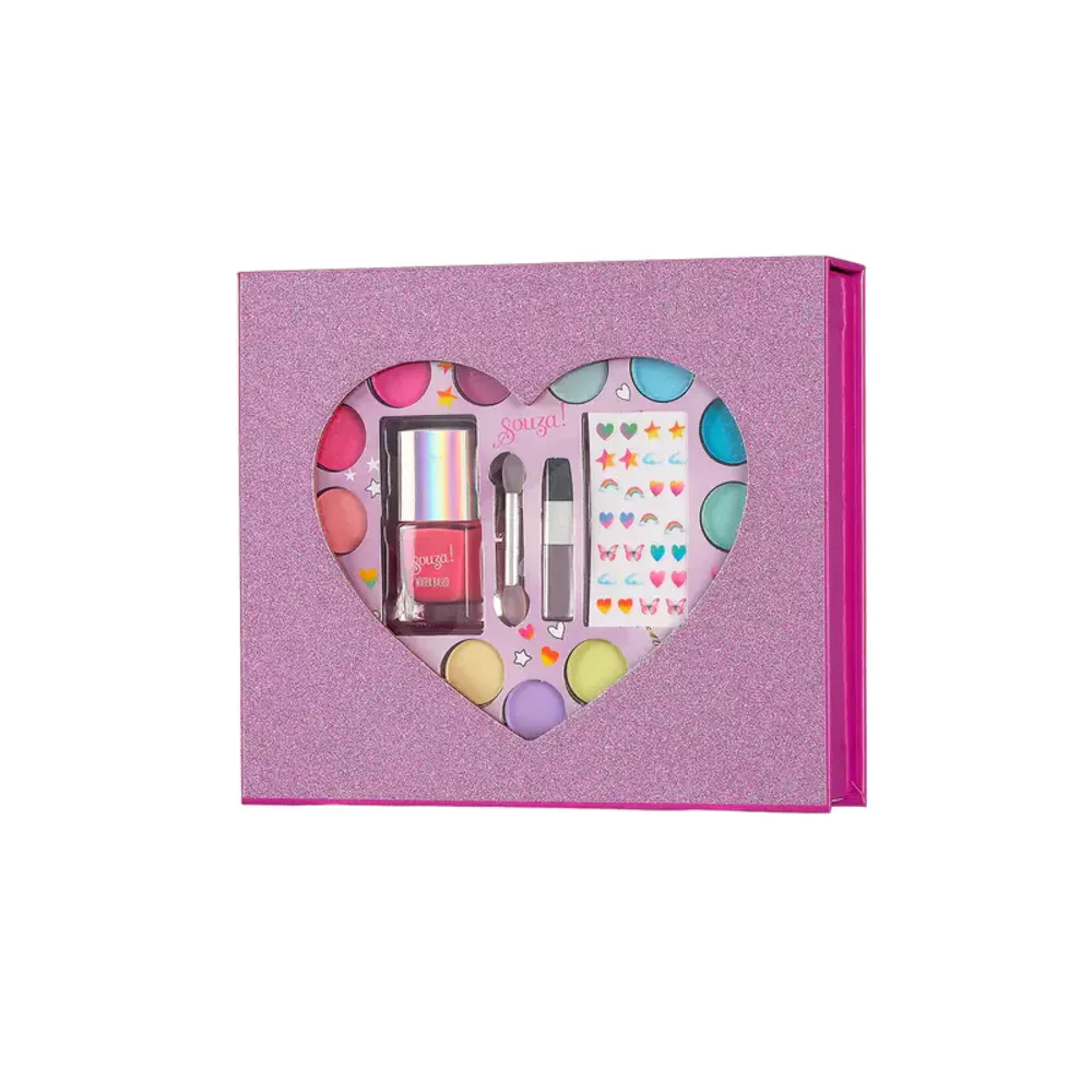 SOUZA Heart make up set