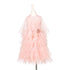 SOUZA Clementine verkleedset kleedje en cape - roze - 110/122 (5/7jaar)