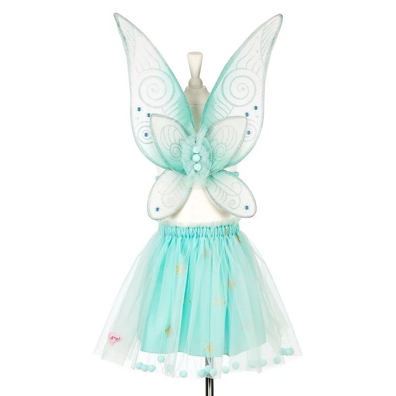 SOUZA Angelina verkleedset rok en vleugels - mint green