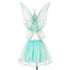 SOUZA Angelina verkleedset rok en vleugels - mint green