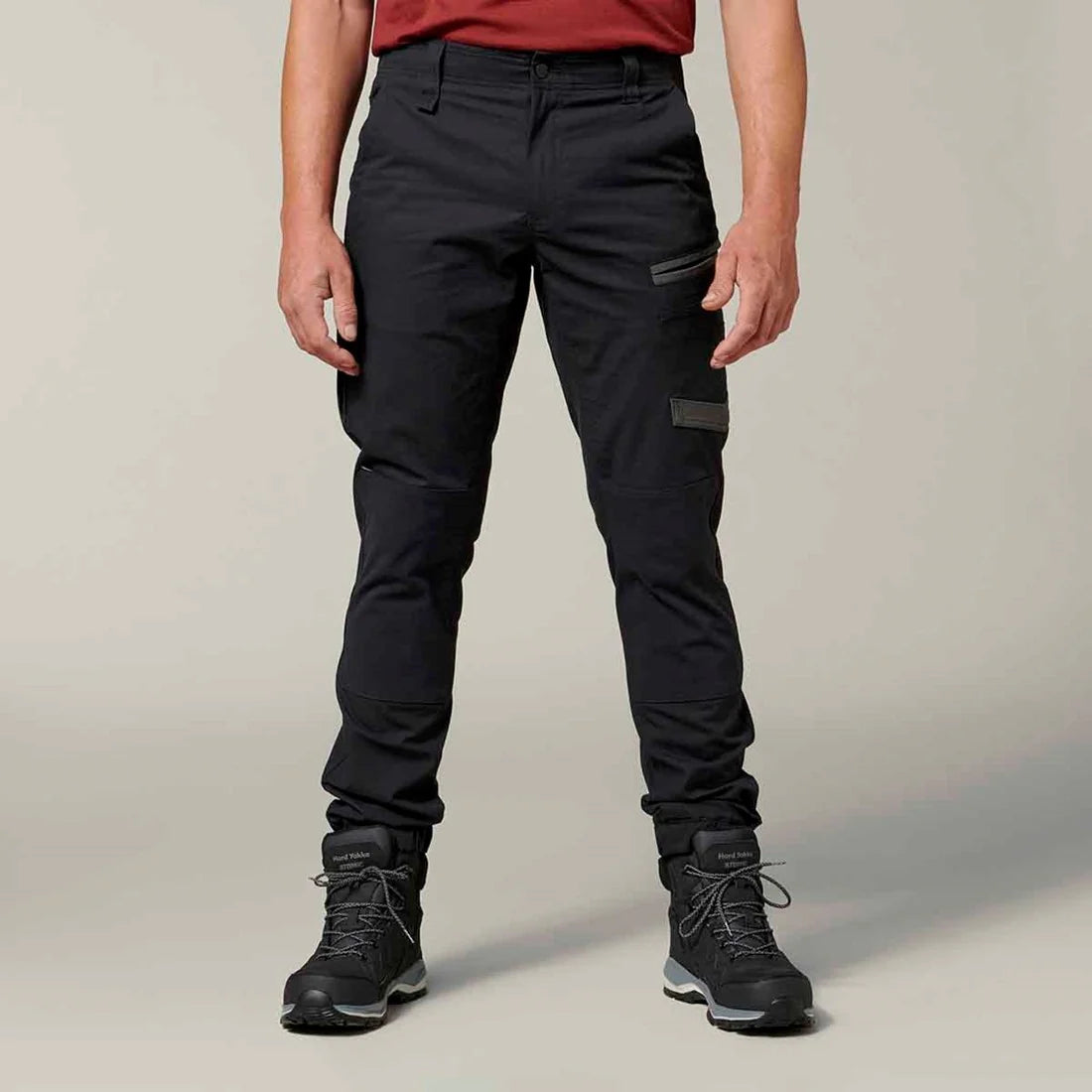 HARD YAKKA Raptor Cuff werkbroek - 40 - Zwart