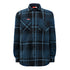 HARD YAKKA Sherpa hemd fleece - L - Blauw