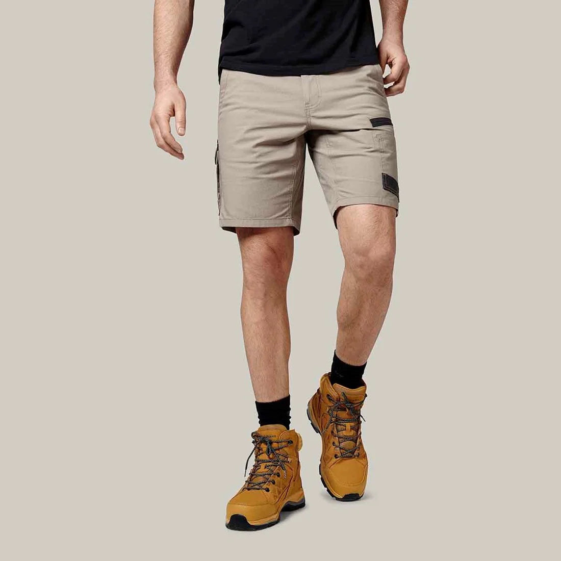 HARD YAKKA Raptor Active short - 32 - Desert
