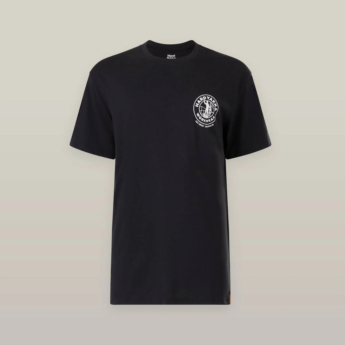 HARD YAKKA Heritage icon Tshirt - M - Zwart