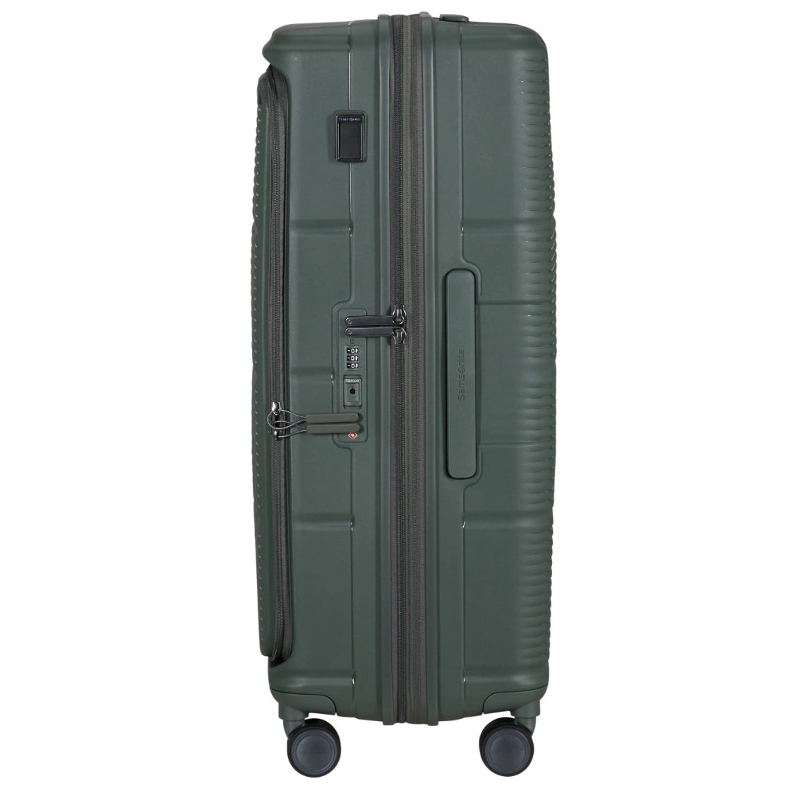 SAMSONITE PARALUX spinner reiskoffer uitbreidbaar  75/28 - olijfgroen