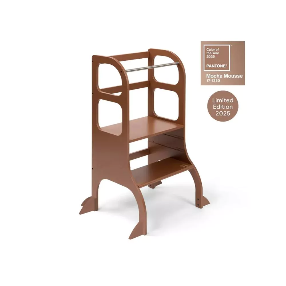 ETTE TETE Step Up helper tower adjustable height - mocha mousse