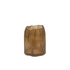 EDG Vaas ribbel - 22,5x17,5cm - bruin
