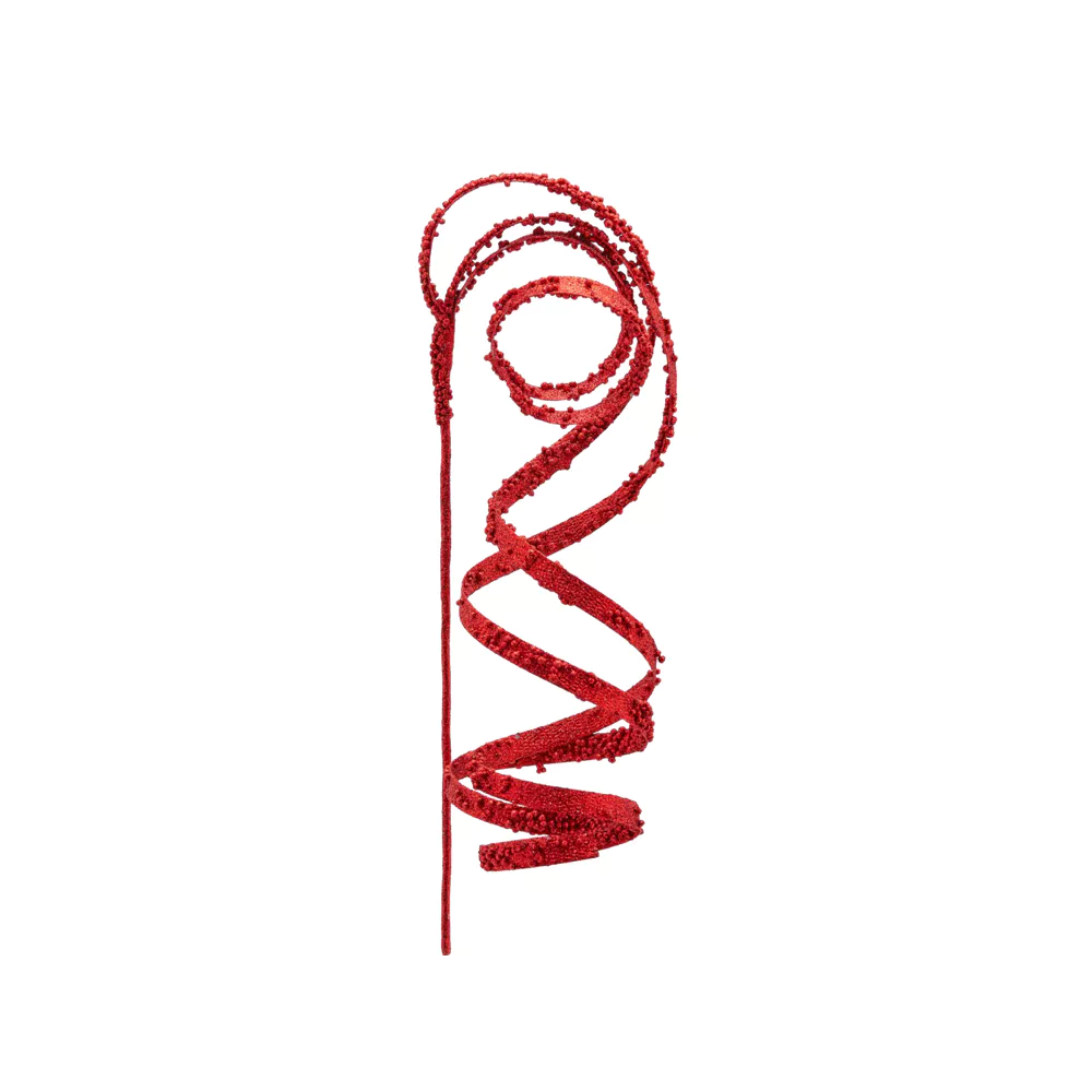 EDG Glitter tak 120cm - rood