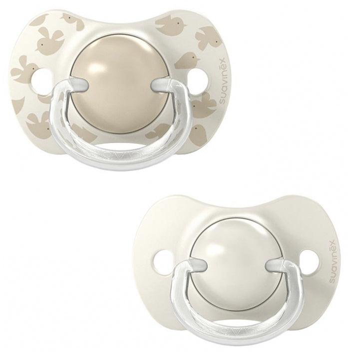 SUAVINEX Birdies fopspeen 2st. - groen - 6/18m