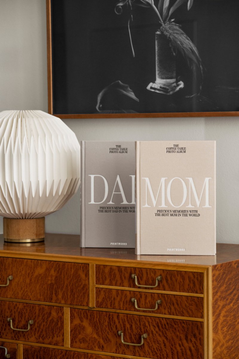 PRINTWORKS Fotoboek - Dad - grijs