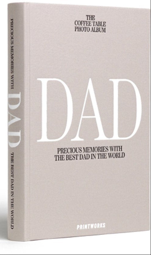 PRINTWORKS Fotoboek - Dad - grijs