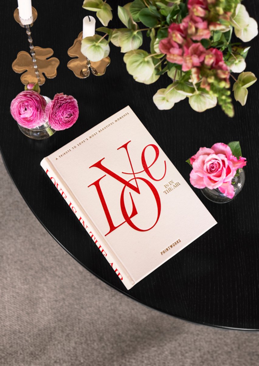 PRINTWORKS Fotoboek - Love Is In The Air - beige