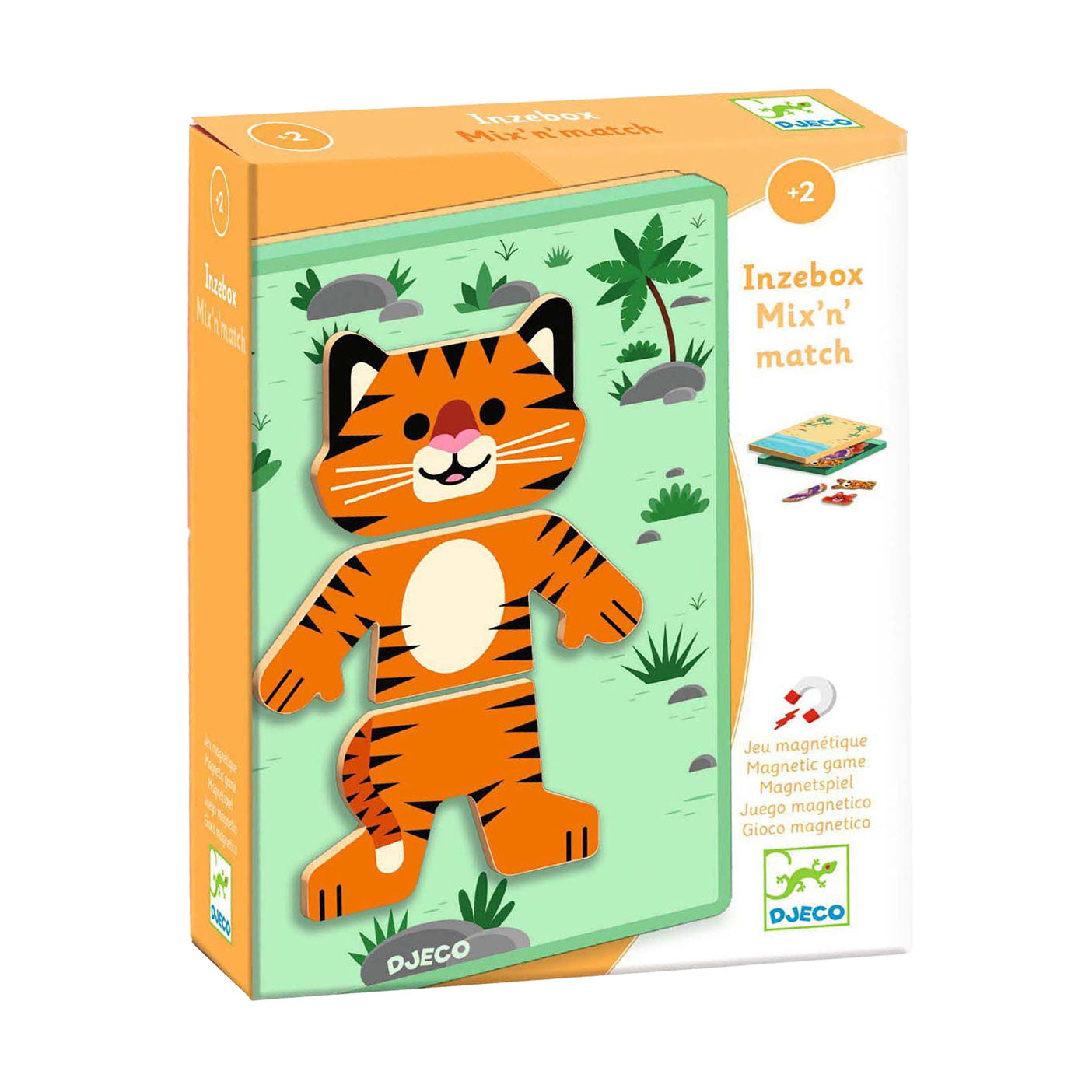 DJECO Magneetset - mix 'n' match 24st.