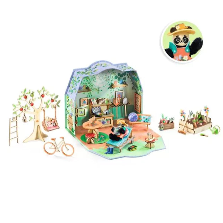 DJECO Mini Huis DIY - Mi House - Olive
