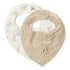 LITTLE DUTCH Bandana slabben 2st - Baby Bunny