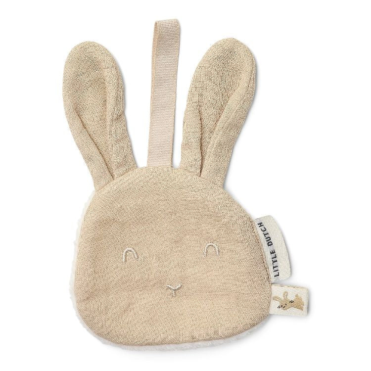 LITTLE DUTCH Speendoekje - Baby Bunny - beige
