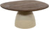 Cornetto salontafel organisch - 86x76x40cm - mango malaga brown