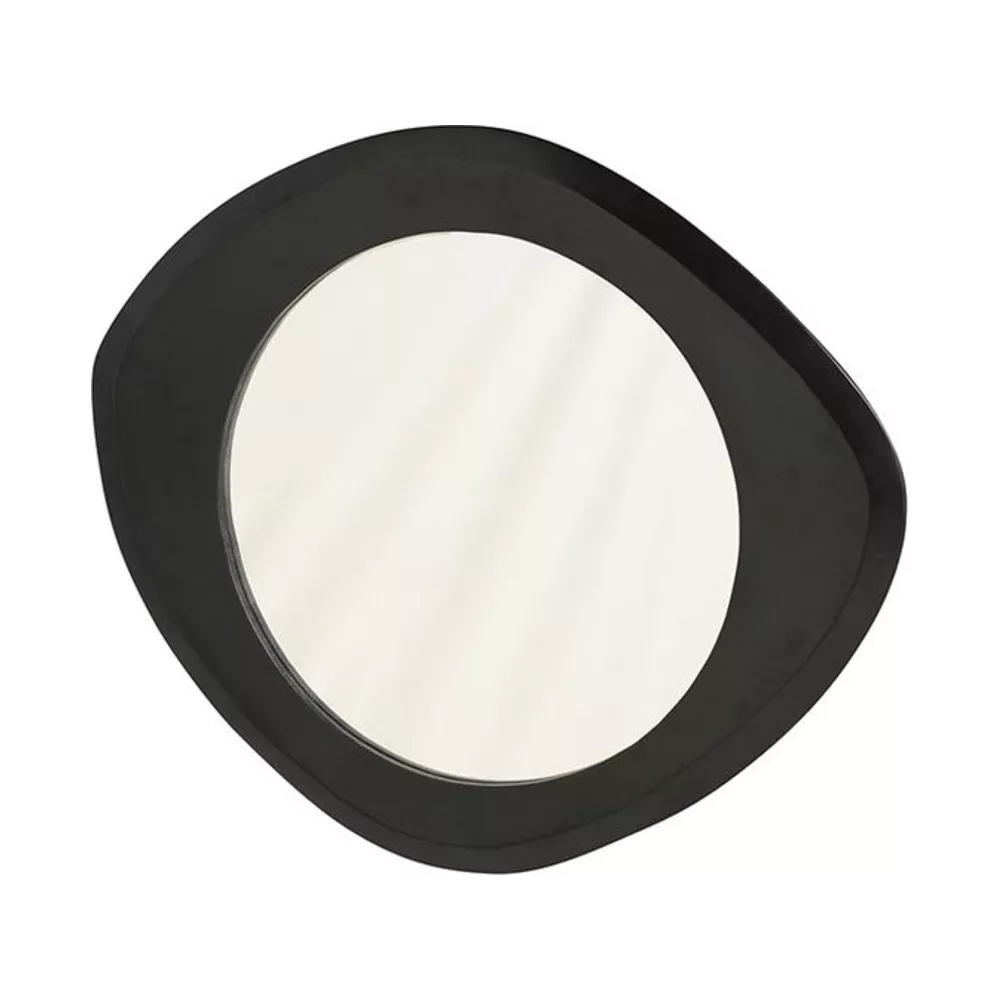 Flare spiegel -  70x60cm - zwart