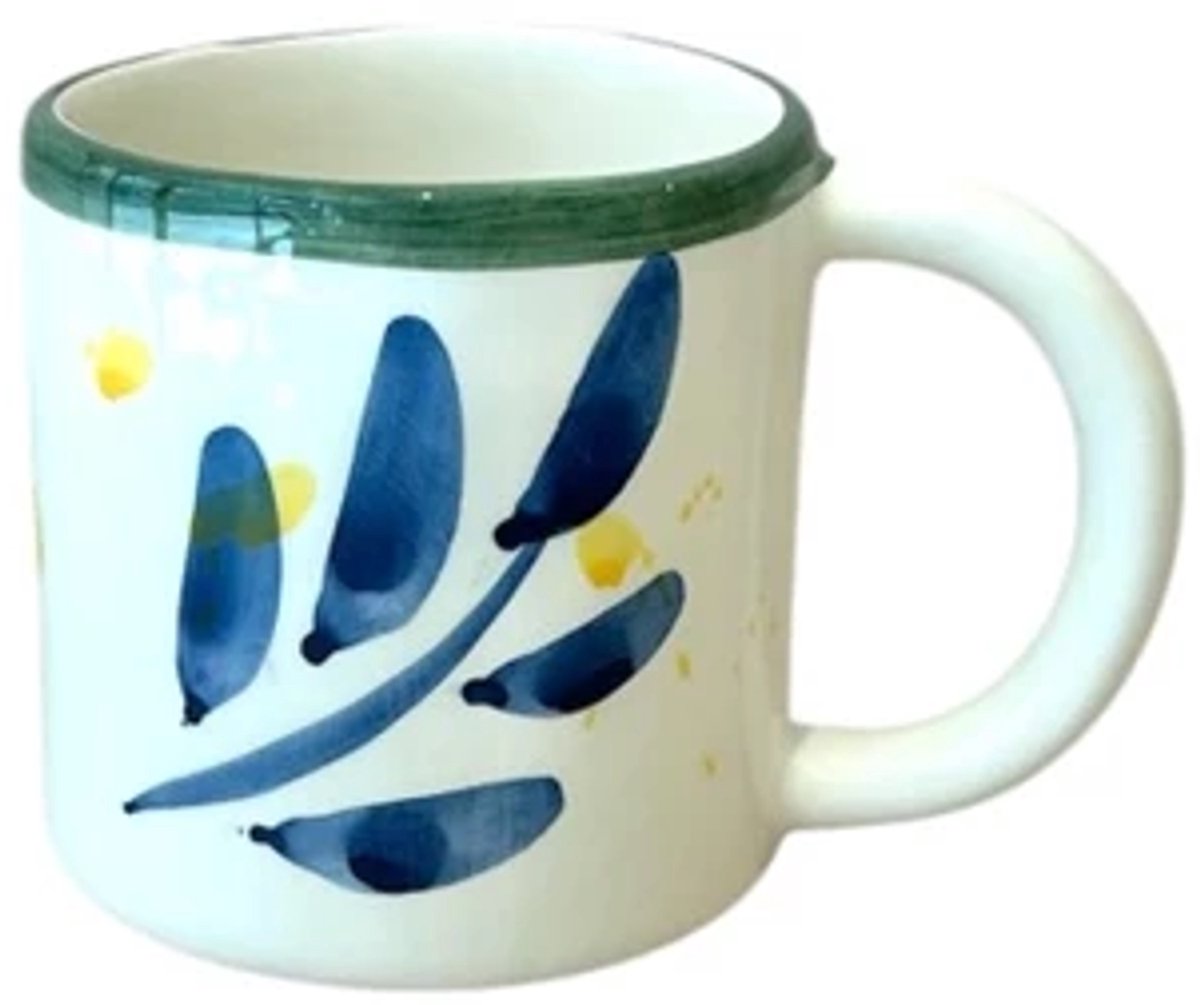 VAL Lucia mok - blue feather