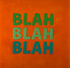 YETT Tegeltje - Blah blah blah - groen/rood