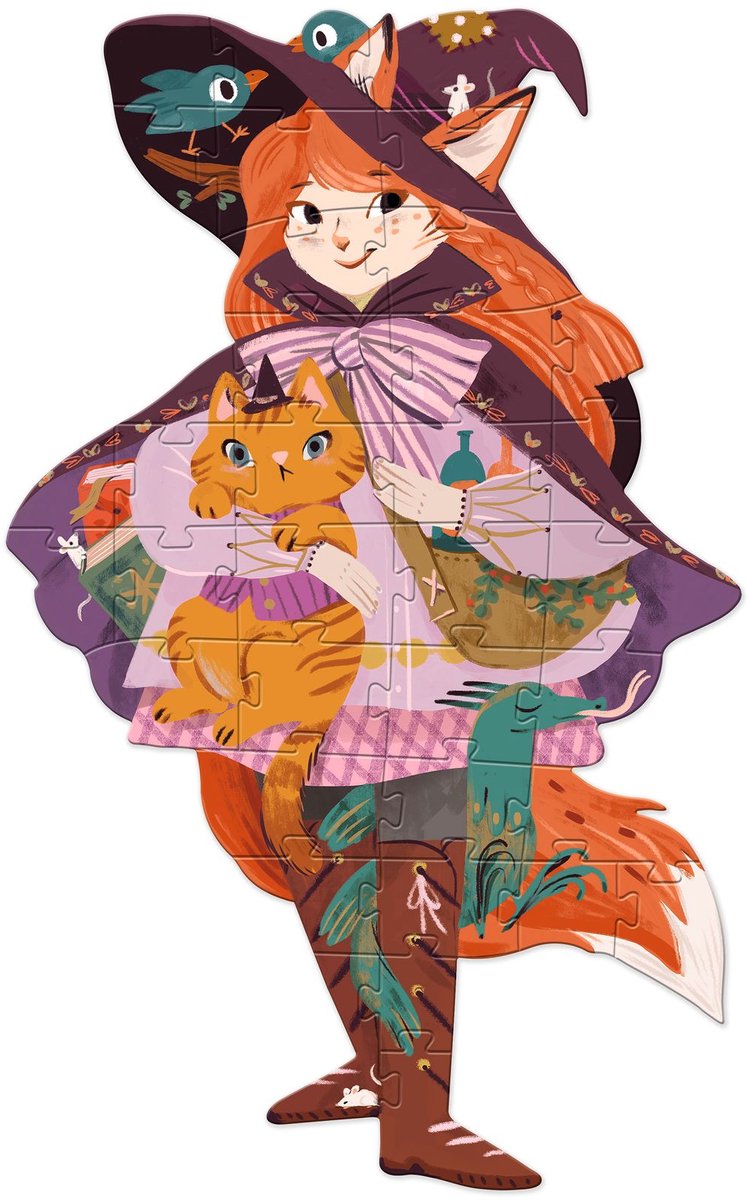 DJECO Grote puzzel - Lily de Heks