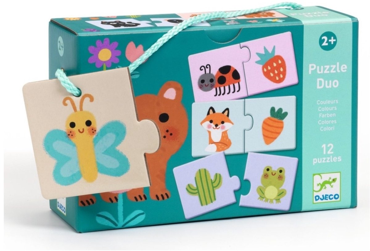 DJECO Puzzel duo - Kleuren