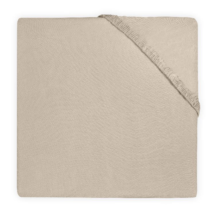 JOLLEIN Hoeslaken jersey - 60x120cm - nougat