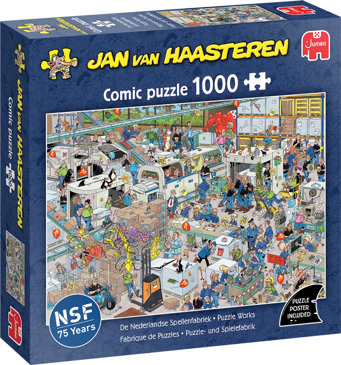 JUMBO Puzzel 1000st.- Jan van Haasteren - De Nederlandse spellenfabriek