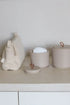 LEEFF Silke storage jar - S  10x10x8cm - taupe