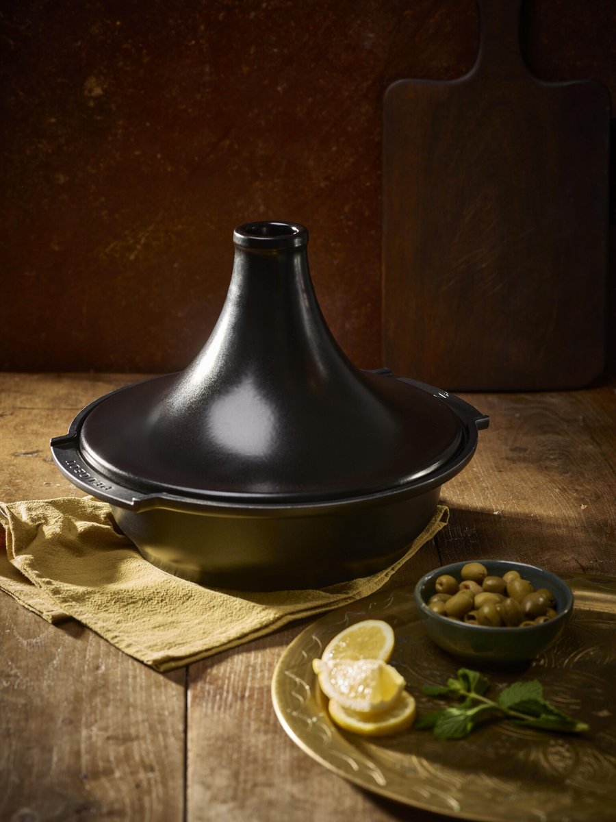 PEUGEOT ATLAS tajine 30cm - satijnzwart