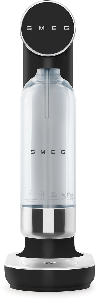 SMEG Soda maker - zwart mat