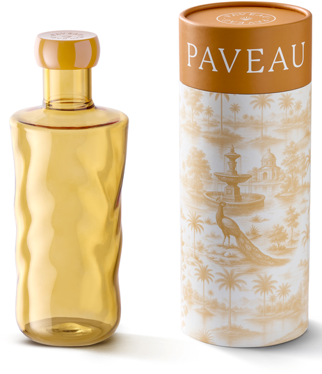 PAVEAU Swirl bottle medium 0,75L - dune