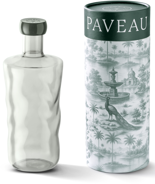 PAVEAU Swirl bottle large 1,25L - mist
