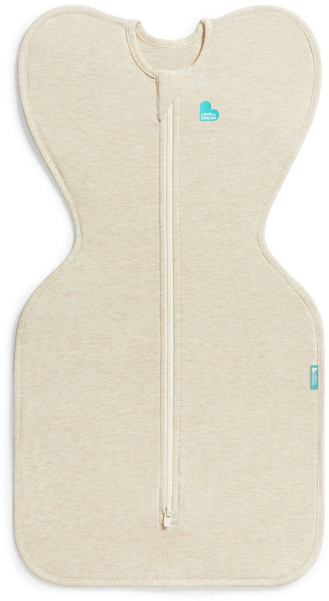 LOVE TO DREAM Inbakerslaapzak fase 1 TOG 1.0 - M - Oatmeal