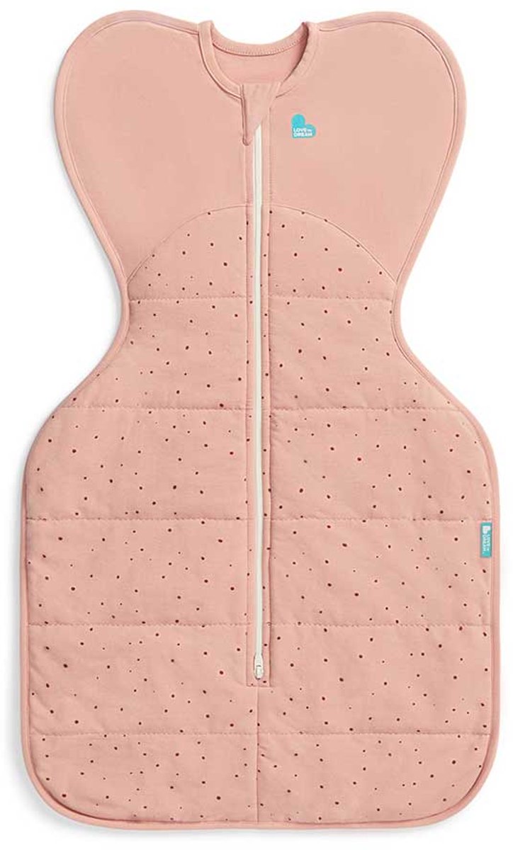 LOVE TO DREAM Inbakerslaapzak fase 1 TOG 2.5 - S - Rose Pebble