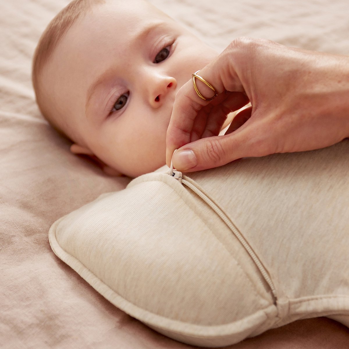 LOVE TO DREAM Inbakerslaapzak fase 2 TOG 1.5 - M - Oat Twigs