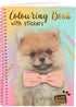 STUDIO PETS Puppy - Kleurboek A5 met20 kleurplaten en 8 stickervellen