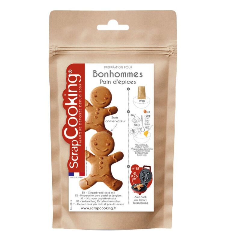 SCRAPCOOKING Mix gingerbread man - 190g