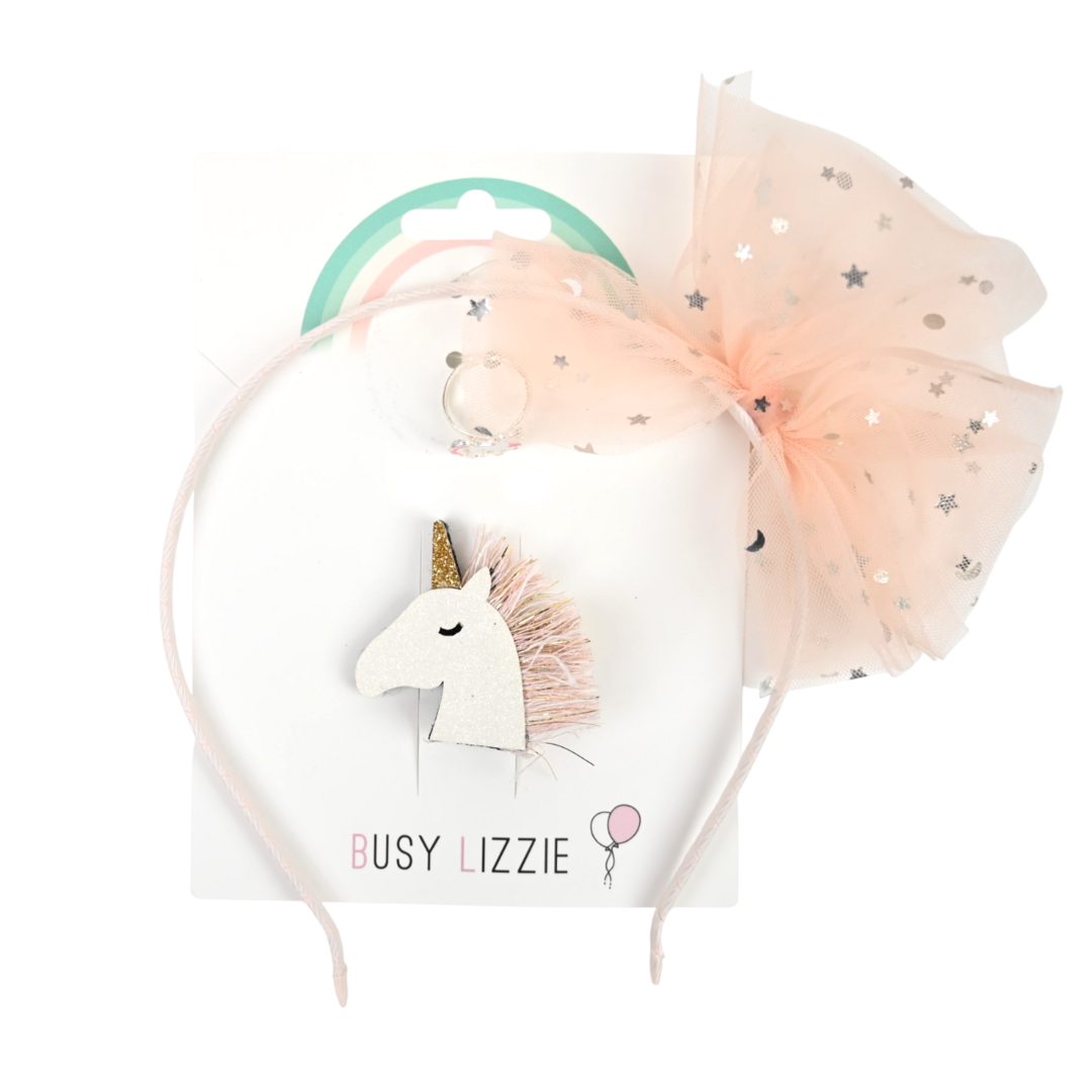 BUSY LIZZIE Gifcard set - Eenhoorn