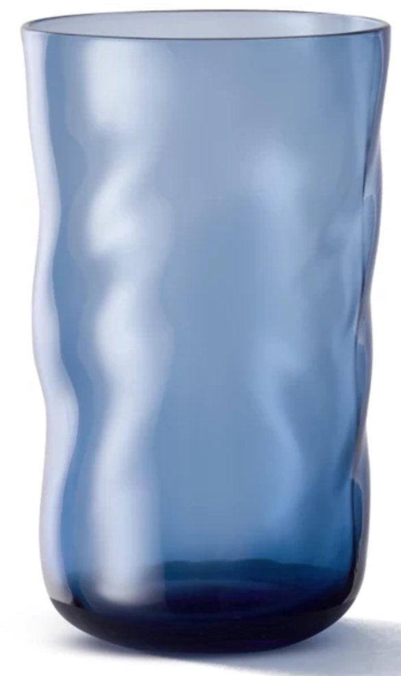 PAVEAU Swirl long drink glass - midnight