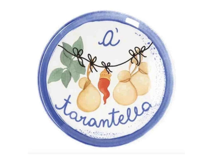 ROSE & TULIPANI Pizzabord 31cm - Napoli A Tarantella