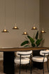 Lucide SANTIAGO - Hanglamp -  5x10W - Amber