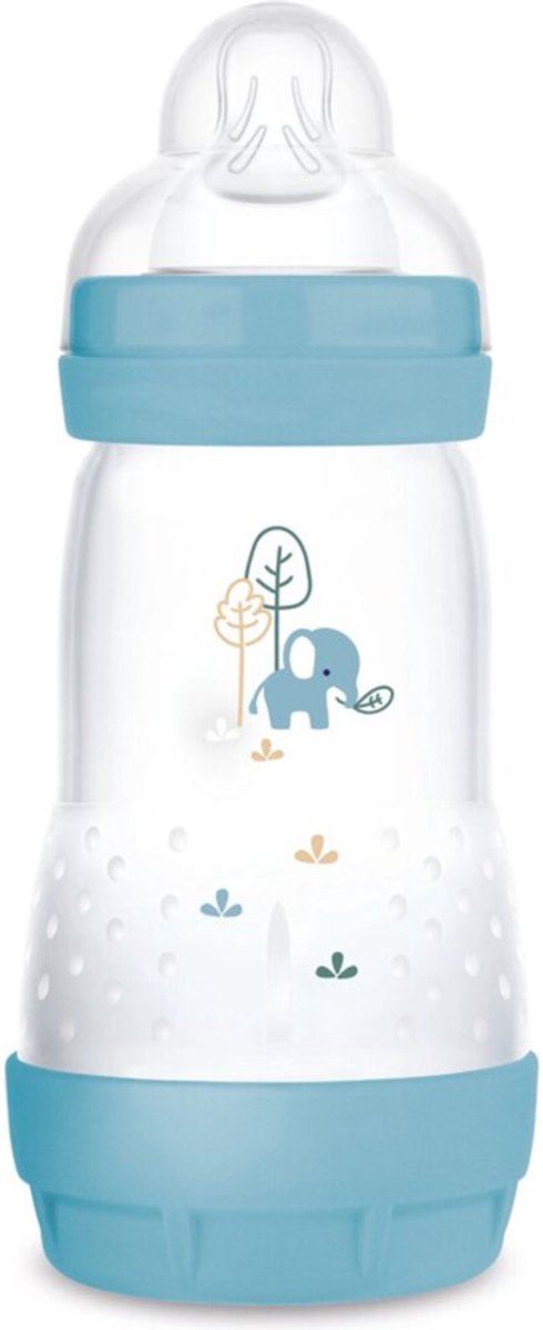 MAM Easy Start babyfles 260ml - mat blauw