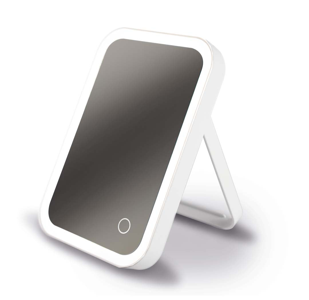 SPECCHIO Draagbare spiegel LED 22x15x2,5cm