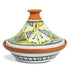 Tajine Terracotta 27x20cm - green color