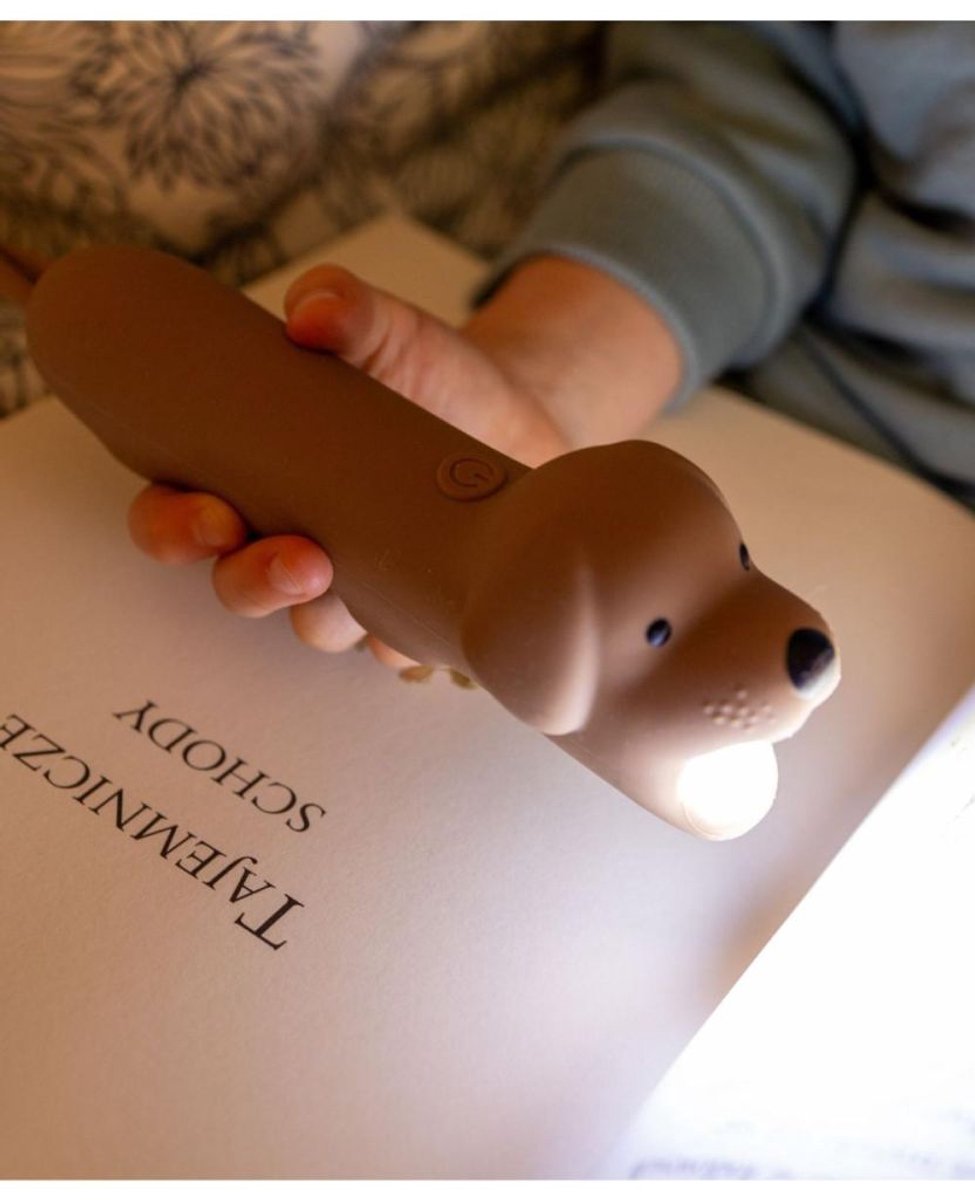 RABBIT & FRIENDS Silicone flashlight - dog